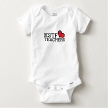 Baby Gerber Cotton One Piece with Snaps - Heart