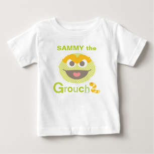 Camiseta Para Bebê Baby Oscar Grouchy   Adicione seu nome