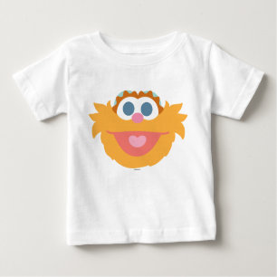 Camiseta Para Bebê Baby Zoe Big Face
