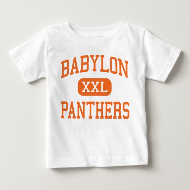 Camiseta Para Bebê Babylon - panteras - alto - Babylon New York (Frente)
