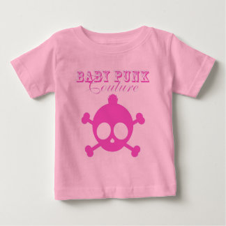 Camiseta Para Bebê babypunk-Pink