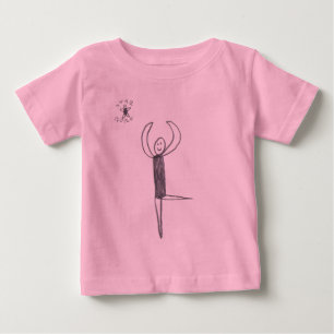 Camiseta Para Bebê Bailarina - StarPeople