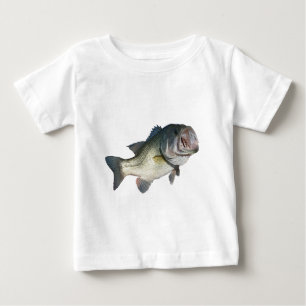 Camiseta Para Bebê Baixo Largemouth