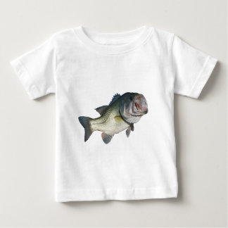 Camiseta Para Bebê Baixo Largemouth