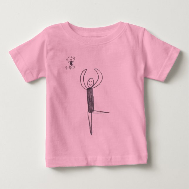 Camiseta Para Bebê Ballerina - StarPeople (Frente)