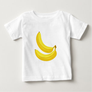 Camiseta Para Bebê Bananas