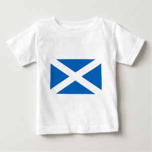 Camiseta Para Bebê Bandeira da Escócia - Bratach na h-Alba