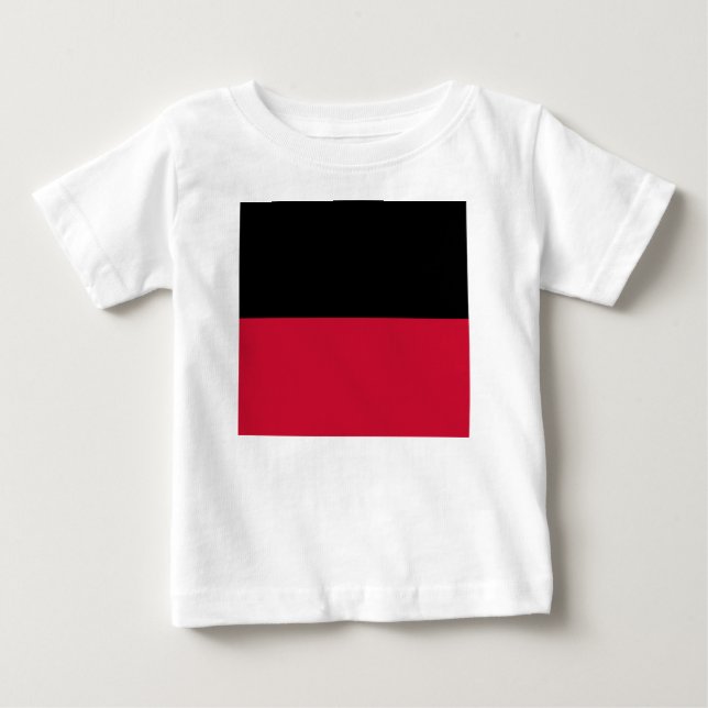 Camiseta Para Bebê Bandeira de Nijmegen (Frente)