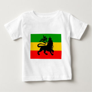 Camiseta Para Bebê Bandeira do leão
