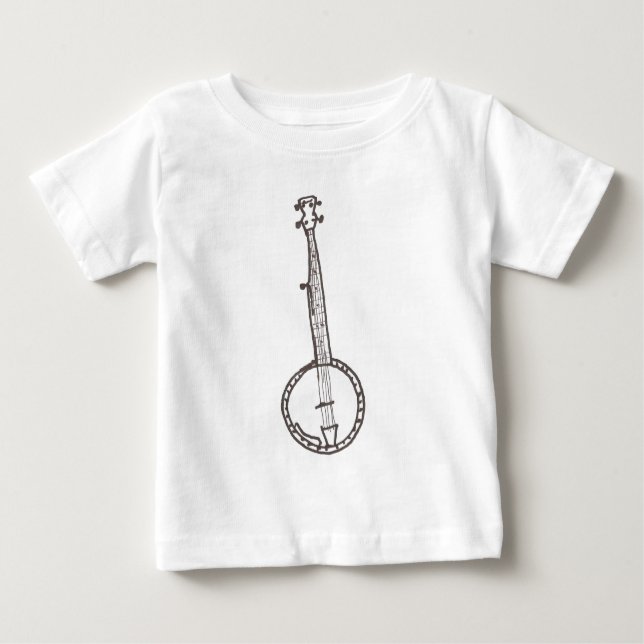 CAMISETA PARA BEBÊ BANJO (Frente)