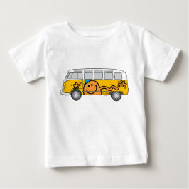Camiseta Para Bebê Barramento de Tickle