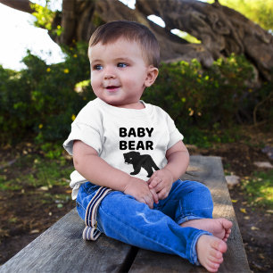 Camiseta Para Bebê Bear Urso