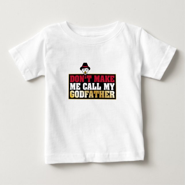 Camiseta Para Bebê Bebê do padrinho (Frente)