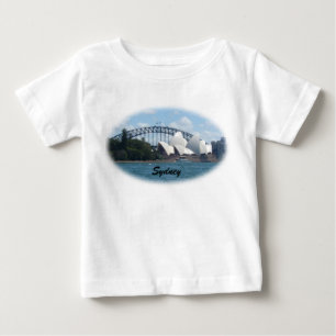 Camiseta Para Bebê bebê do porto de sydney