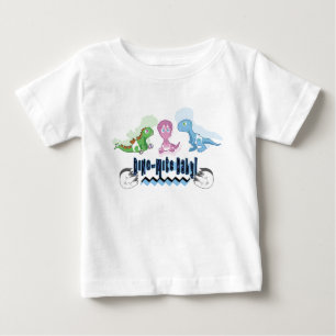 Camiseta Para Bebê Bebês de Dino