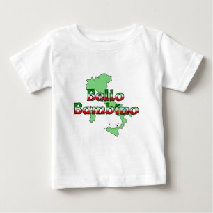Camiseta Para Bebê Bello Bambino