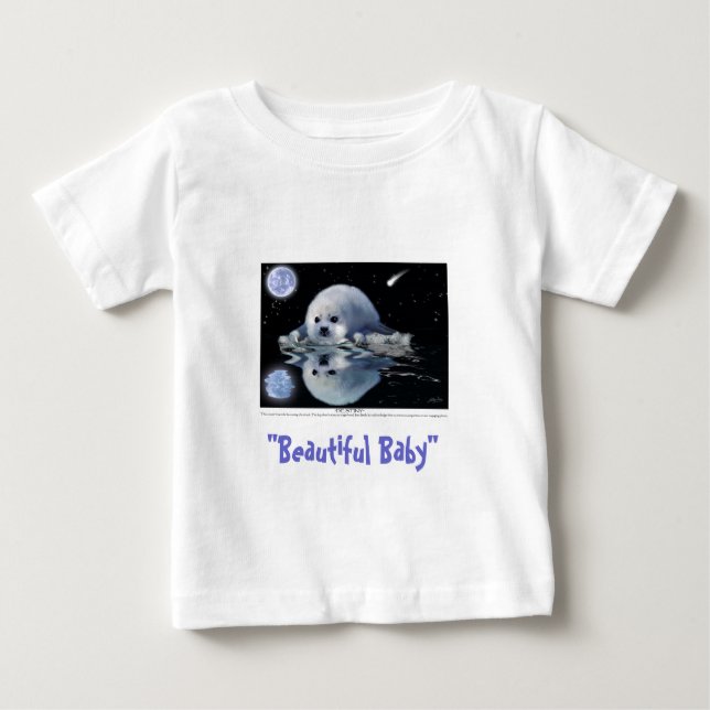 Camiseta Para Bebê BELO BEBÊ ~ Topos de Toddler (Frente)
