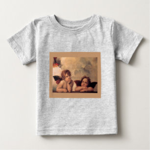 Camiseta Para Bebê bênção velha da pintura do vintage de Raphael da