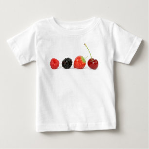 Camiseta Para Bebê Berries, frescos