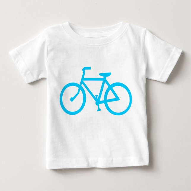 Camiseta Para Bebê Bicicleta (Frente)