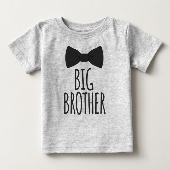 Camiseta Para Bebê Big Brother Bowtie (Frente)