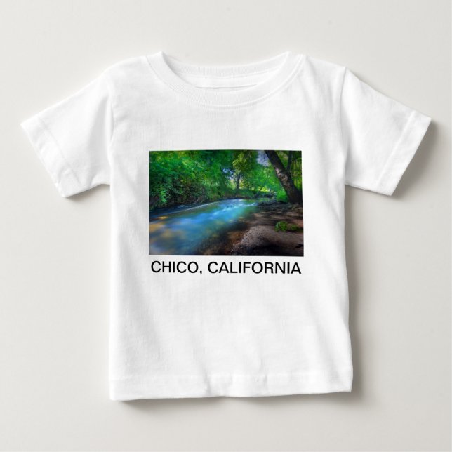 Camiseta Para Bebê Big Chico Creek (Frente)
