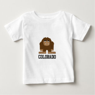 Camiseta Para Bebê Bigfoot Colorado