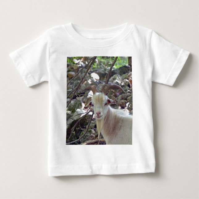 Camiseta Para Bebê Billy Goat (Frente)