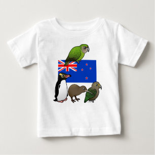 Camiseta Para Bebê Birdorables na Nova Zelândia