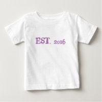 Birthday Baby Fine Jersey T-Shirt, White