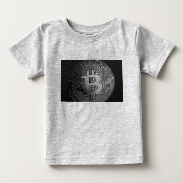 Camiseta Para Bebê Bitmoeda 16 (Frente)