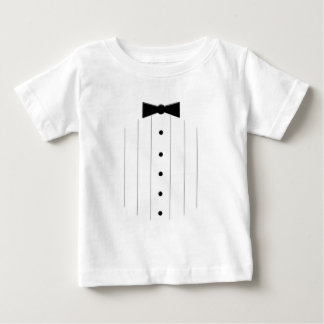 Camiseta Para Bebê Black Tie Tuxedo