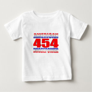 Camiseta Para Bebê bloco grande chevy 454