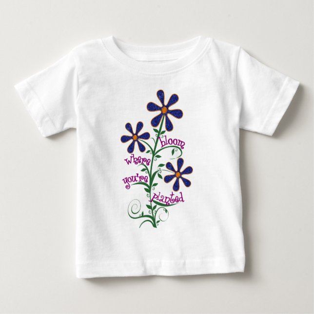 Camiseta Para Bebê Bloom (Frente)