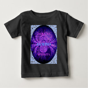 Camiseta Para Bebê Blue Sky Hakuna Matata Kenya Giraffe Art C