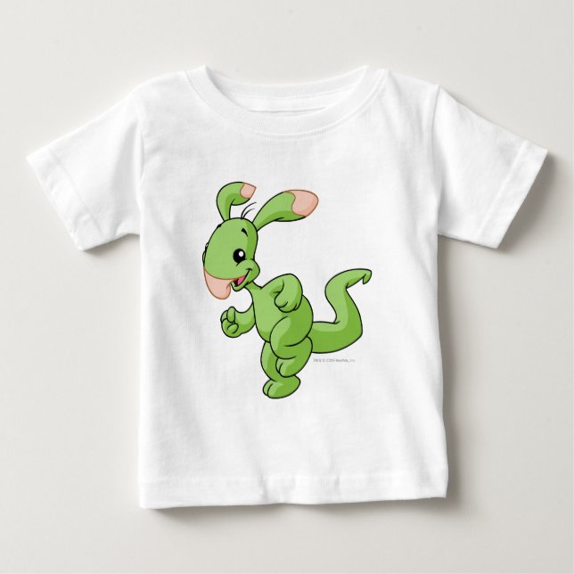 Camiseta Para Bebê Blumaroo Green (Frente)