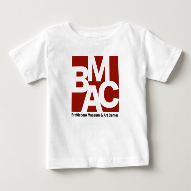 Camiseta Para Bebê BMAC One-sie (Frente)
