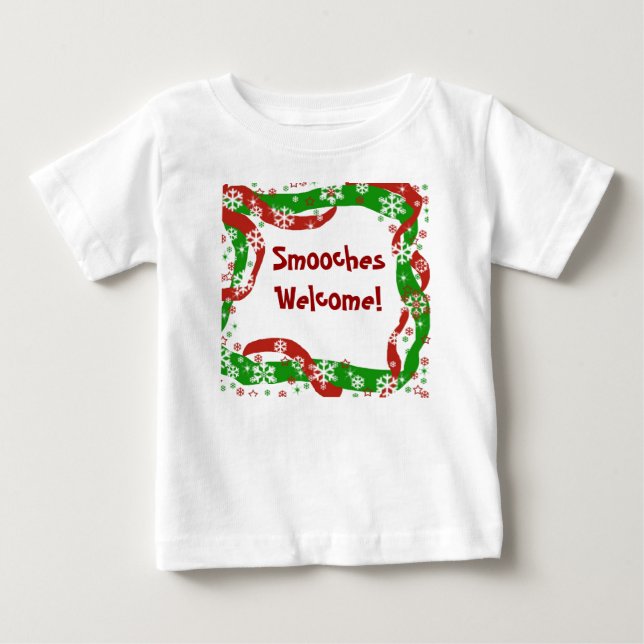 Camiseta Para Bebê Boa vinda dos Smooches! (Frente)