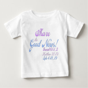 Camiseta Para Bebê Boas notícias da testemunha de Jeová