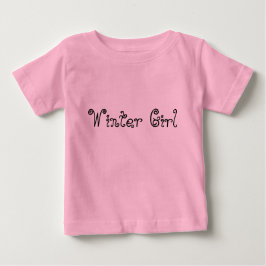 Camiseta Para Bebê Body Infantil com Tutu e Tipografia de Menina de I