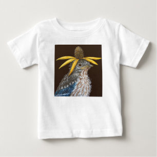 Camiseta Para Bebê Bodysuit do bluebird do bebê