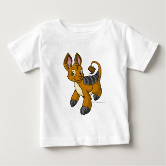 Camiseta Para Bebê Bori Brown