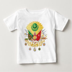 Camiseta Para Bebê Brasão do império otomano