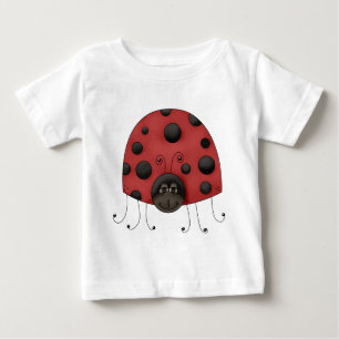 Camiseta Para Bebê Buggin' You Ladybug
