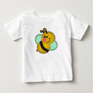 Camiseta Para Bebê Bumble a abelha