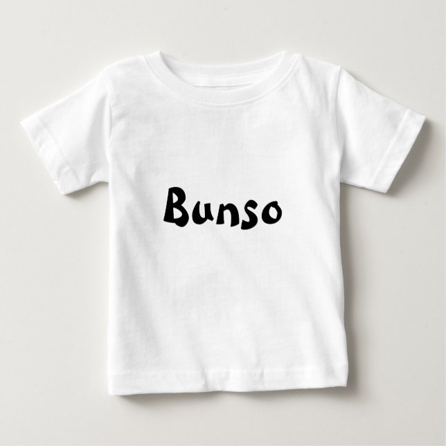 Camiseta Para Bebê Bunso (Frente)