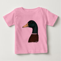 Cabeça de Drake do pato selvagem