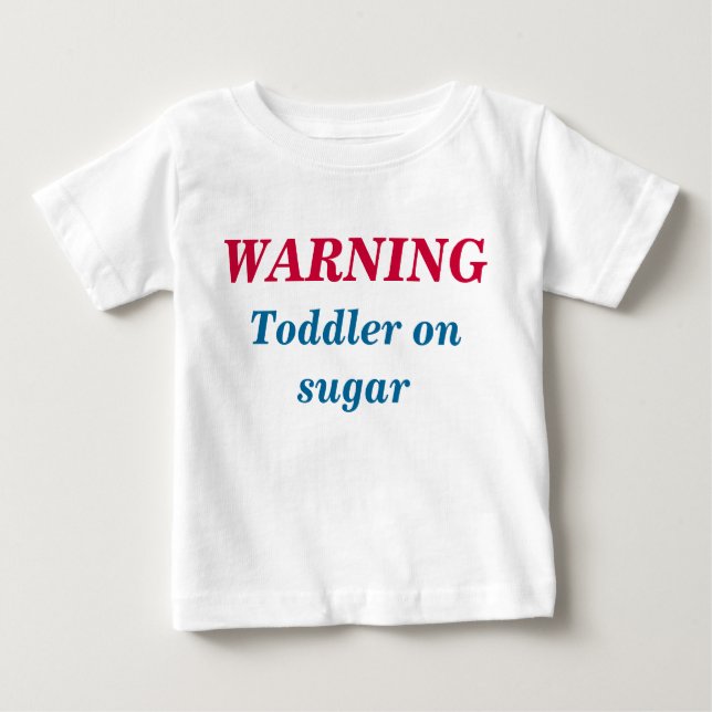 Camiseta Para Bebê Caçador de aviso. (Frente)