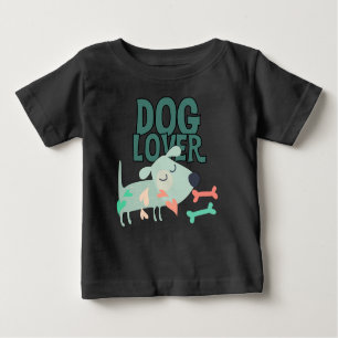 Camiseta Para Bebê Cachorro