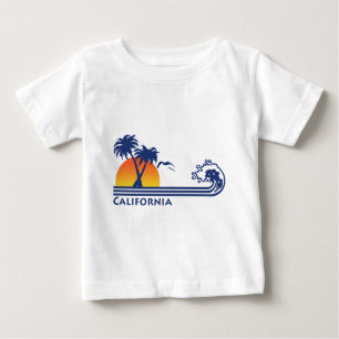 Camiseta Para Bebê Califórnia